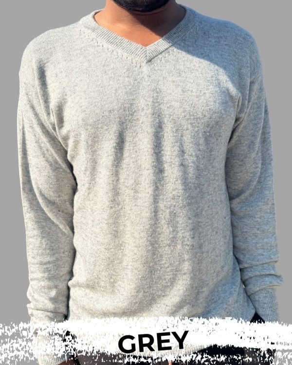 Grey Cashmere Sweater